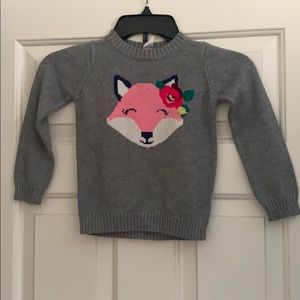 Pink Fox Sweater